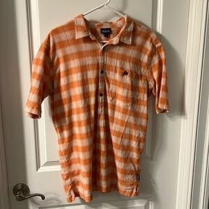 Patagonia men’s casual button up shirt